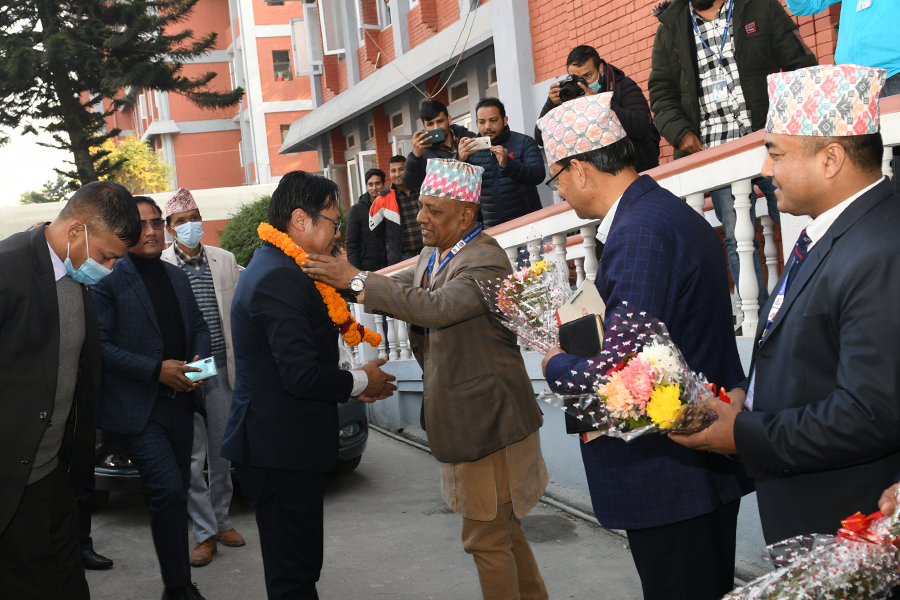 नवनियुक्त संस्कृति, पर्यटन तथा नागरिक उड्‍डयन मन्त्री माननीय सुदन किराँतीज्यूको स्वागत तथा पद बहाली कार्यक्रमका तस्वीरहरु(२०७९-१०-०३)