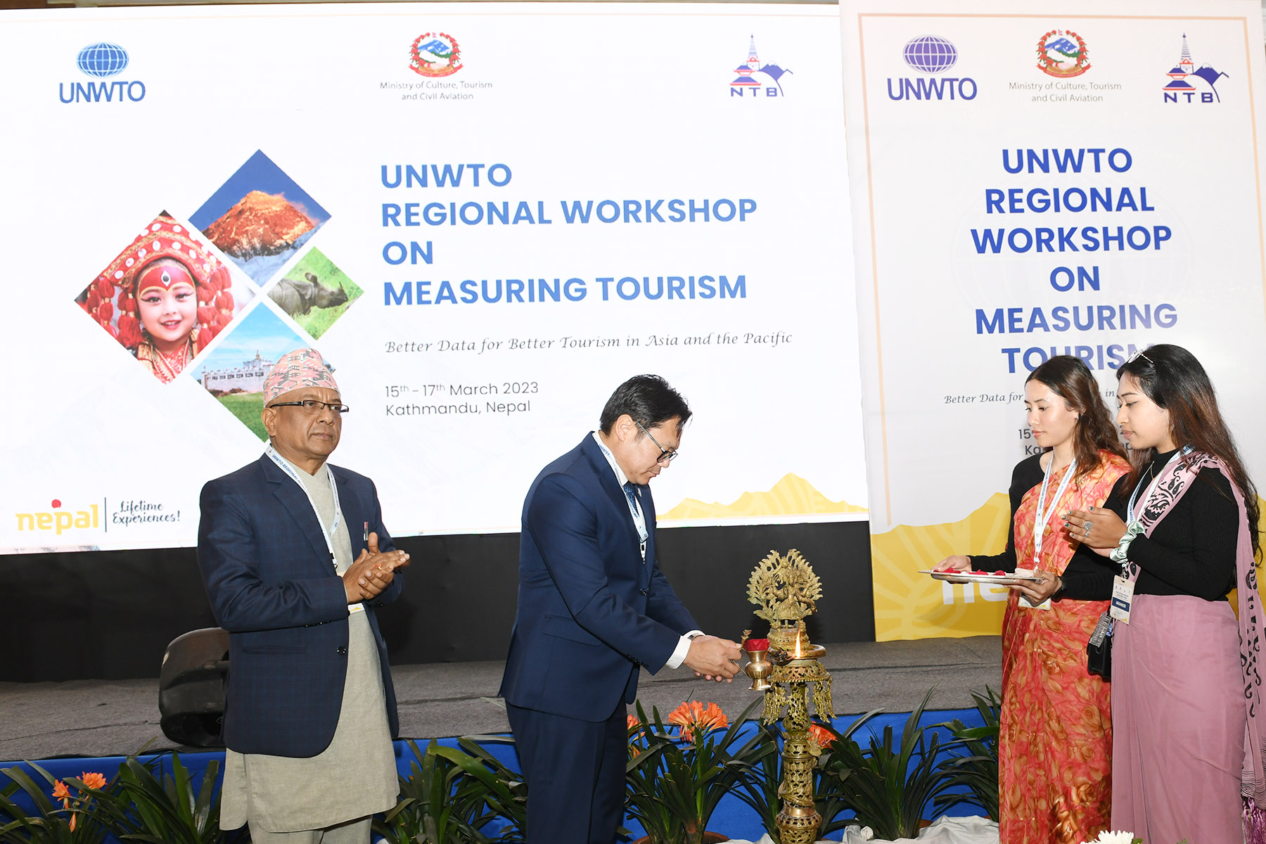 UNWTO REGIONAL WORKSHOP ON MEASURING TOURISM "Better data for better tourism in Asia and the Pacific" Inauguration Ceremony (15 March 2023)