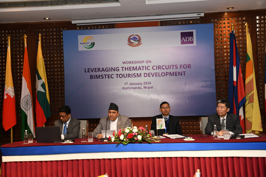 Workshop on Leveraging Thematic Circuits for  BIMSTEC Tourism Development कार्यक्रमका तस्वीहरु(२०८०।१०।०३)
