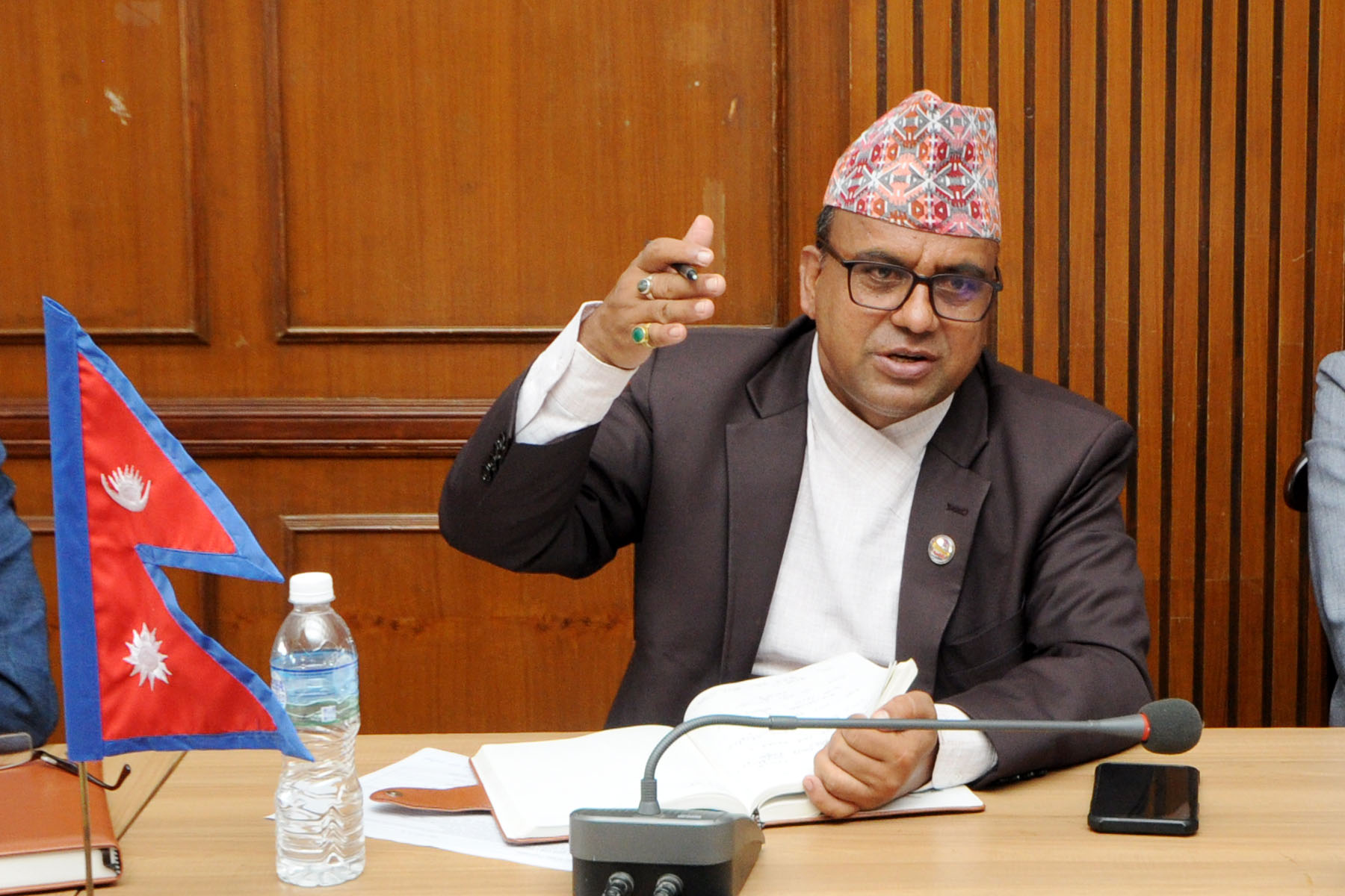 माननीय मन्त्रीज्यूको संयोजकत्वमा नागरिक उड्‍डयन सम्बद्ध निकायहरुसँग भएको छलफल अन्तरक्रिया कार्यक्रमका तस्वीरहरु(२०८१।५।१९)