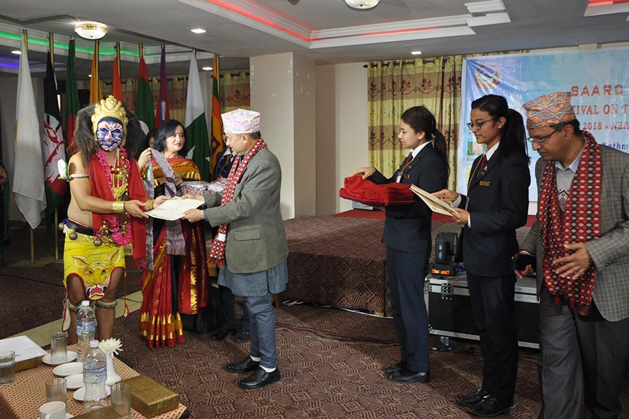 SAARC Cultural Festival on Traditional Dance-2018 कार्यक्रमको समापन समारोहका तस्वीरहरु (२०७५-०८-२८)